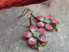 Lístečkové náušnice - S.Steel