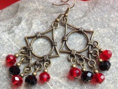 Lístečkové náušnice - S.Steel