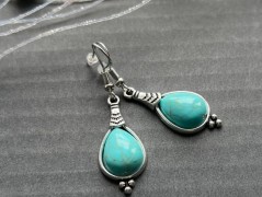 Lístečkové náušnice - S.Steel