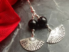 Lístečkové náušnice - S.Steel