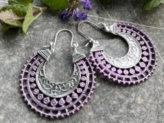 Lístečkové náušnice - S.Steel