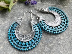 Lístečkové náušnice - S.Steel