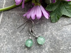 Lístečkové náušnice - S.Steel