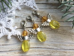 Lístečkové náušnice - S.Steel