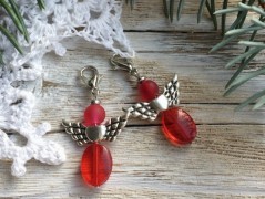 Lístečkové náušnice - S.Steel