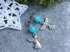 Lístečkové náušnice - S.Steel