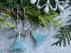 Lístečkové náušnice - S.Steel