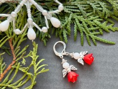 Lístečkové náušnice - S.Steel