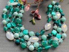 Lístečkové náušnice - S.Steel