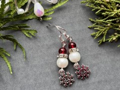 Lístečkové náušnice - S.Steel