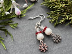 Lístečkové náušnice - S.Steel