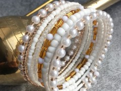 Lístečkové náušnice - S.Steel