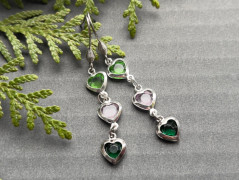 Lístečkové náušnice - S.Steel