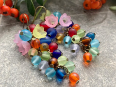 Lístečkové náušnice - S.Steel