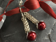 Lístečkové náušnice - S.Steel