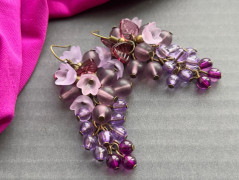 Lístečkové náušnice - S.Steel