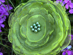 Lístečkové náušnice - S.Steel