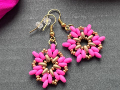 Lístečkové náušnice - S.Steel