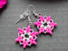 Lístečkové náušnice - S.Steel