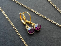 Lístečkové náušnice - S.Steel