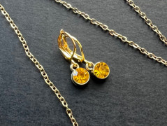 Lístečkové náušnice - S.Steel