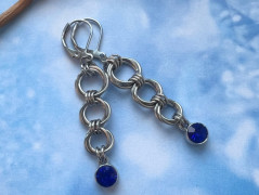 Lístečkové náušnice - S.Steel