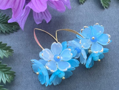 Lístečkové náušnice - S.Steel