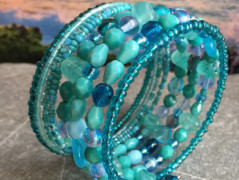 Lístečkové náušnice - S.Steel