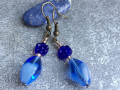 Kobaltové náušnice