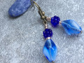 Kobaltové náušnice