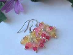 Lístečkové náušnice - S.Steel