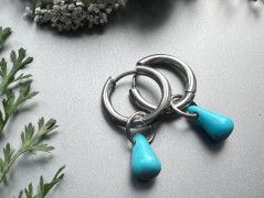 Lístečkové náušnice - S.Steel