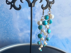 Lístečkové náušnice - S.Steel