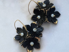 Lístečkové náušnice - S.Steel