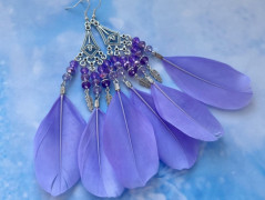 Lístečkové náušnice - S.Steel