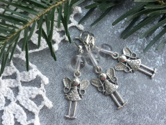 Lístečkové náušnice - S.Steel