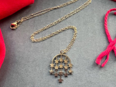 Lístečkové náušnice - S.Steel