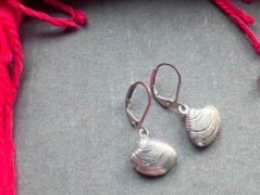 Lístečkové náušnice - S.Steel