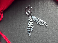 Lístečkové náušnice - S.Steel