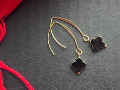 Lístečkové náušnice - S.Steel