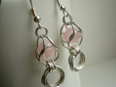 Lístečkové náušnice - S.Steel