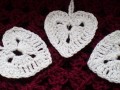 Srdíčka sada bílá se stříbrnou