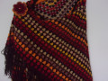 Barevný - háčkovaný šátek