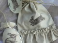 Pytlík s králíčkem - Shabby Chic
