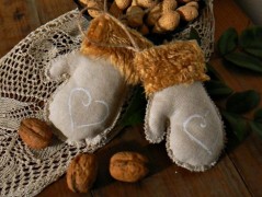 Vánoční pytlíček s andílkem