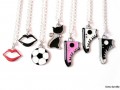 Řetízek s fotbalovým míčem