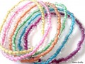 Pružné barevné náramky 6v1