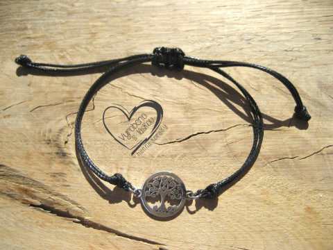 PROVÁZKOVÝ NÁRAMEK - STROM ŽIVOTA provázkový šňůrkový jednoduchý s 