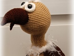 HÁČKOVANÝ SÉPIÁK - NÁVOD, POPIS