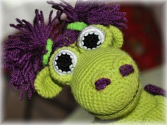 HÁČKOVANÝ SÉPIÁK - NÁVOD, POPIS